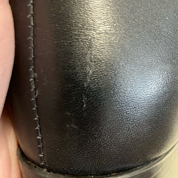 Blondo Leather Calf High Leather Pull on Slouch Boots Size 9.5 2A (Narrow) - Picture 11 of 12